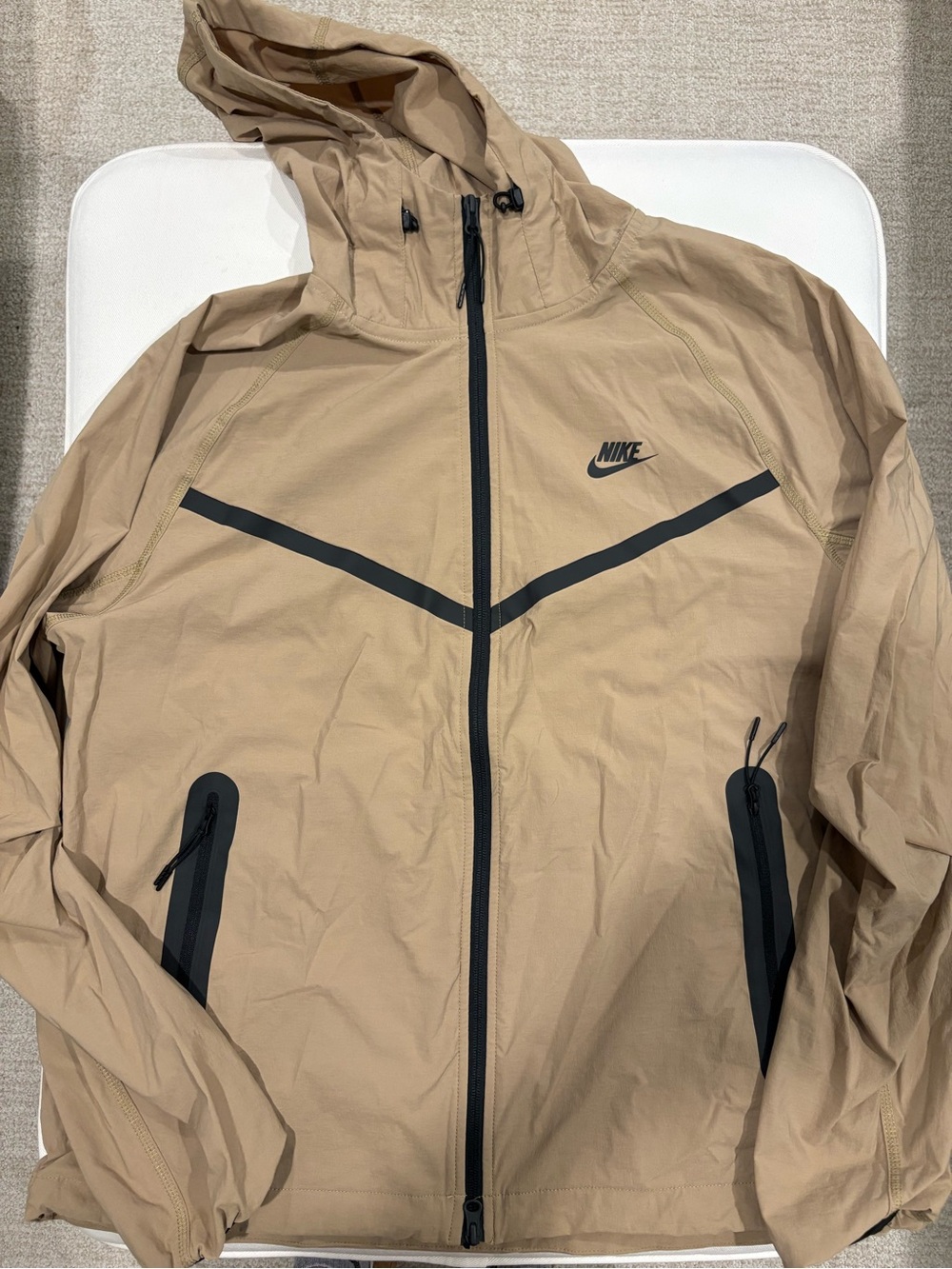 Nike Tech Men's Woven Jacket Gold Medium (NWOT)